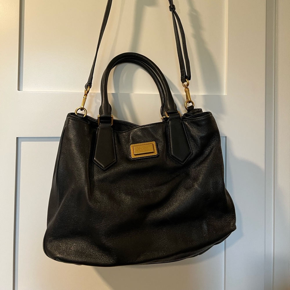 Marc Jacobs XL Satchel Bag in Black